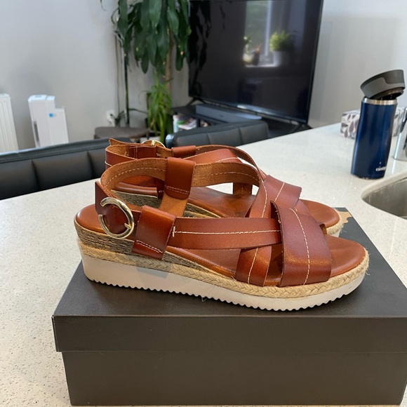 Leather wedges - Picture 5 of 12